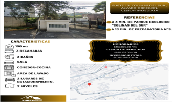 Foto de inmueble en Fuete 13, Colina del Sur, Álvaro Obregón, 01430 Ciudad de México, CDMX #13, Col. Colina del Sur C.P. 01430, Álvaro Obregón