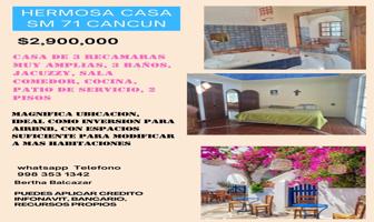 Foto de inmueble en Supermanzana 71, 77510 Cancún, Q.R., Col. Supermanzana 90 C.P. 77510, Benito Juárez