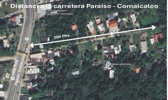Foto de inmueble en 86617 Paraíso, Tab. #s/n, Col. Oriente 2a Sección (Palma Hueca) C.P. 86617, Paraíso