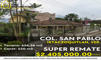 Foto de inmueble en Vicente Guerrero 98, San Pablo, 94455 Cuautlapan, Ver. #s/n, Col. Barrio San Isidro C.P. 94455, Ixtaczoquitlán