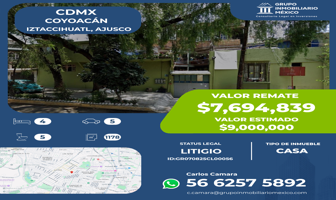 Foto de inmueble en Iztaccihuatl  Huayamilpas, Coyoacán, 04300 Ciudad de México, CDMX, Col. Ajusco C.P. 04300, Coyoacán