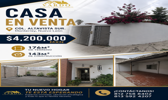 Foto de inmueble en Alta Vista Sur, Monterrey, N.L. #s/n, Col. Altavista C.P. 64840, Monterrey