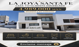 Foto de inmueble en Santa Fe 3ra. Seccion, Portico de San Antonio, 22664 Tijuana, B.C., Col. Villa Residencial Santa Fe 4a Sección C.P. 22664, Tijuana