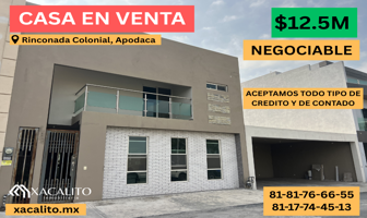 Foto de inmueble en Rinconada Colonial de Apodaca, 66606 Cdad. Apodaca, N.L., Col. Villas Coloniales C.P. 66606, Apodaca