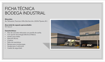 Foto de inmueble en Av. Tehuacan, Col. Ejido Francisco Villa 2a Sección C.P. 22236, Tijuana