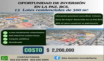 Foto de inmueble en Sin nombre de calle, Col. Bella Vista C.P. 23050, La Paz