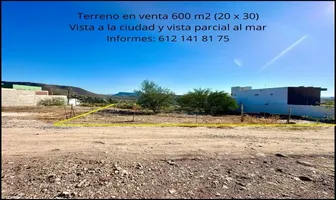 Foto de inmueble en Colina de las dos rocas #sn, Col. Colina del Sol C.P. 23010, La Paz