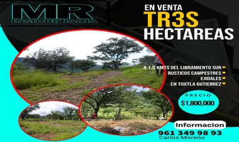 Foto de inmueble en Sin nombre de calle #sn, Col. Copoya C.P. 29100, Tuxtla Gutiérrez