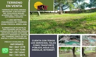 Foto de inmueble en Cerro hueco  #A/N, Col. Rivera Cerro Hueco C.P. 29094, Tuxtla Gutiérrez