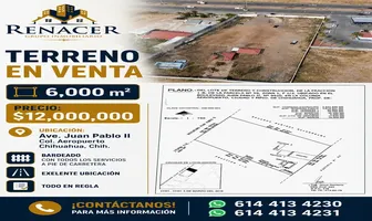 Foto de inmueble en Sin nombre de calle, Col. Aeropuerto C.P. 31384, Chihuahua