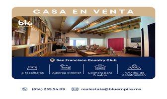 Foto de inmueble en San Francisco Country Club, Col. Country Club San Francisco C.P. 31115, Chihuahua