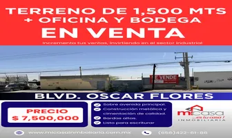 Foto de inmueble en Blvd. Oscar Flores #5132, Col. La Cuesta C.P. 32650, Juárez