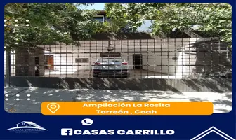 Foto de inmueble en CANARIAS #675, Col. Ampliación la Rosita C.P. 27258, Torreón