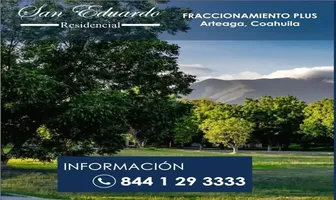 Foto de inmueble en CONQUIAN #1000, Col. Arteaga Centro C.P. 25350, Arteaga