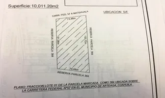 Foto de inmueble en Carretera Federal 57 #sn, Col. Arteaga Centro C.P. 25350, Arteaga