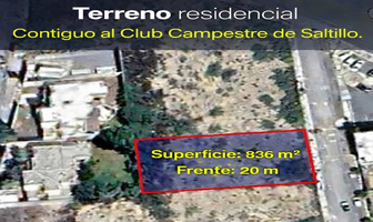 Foto de inmueble en LOMA ALTA, Col. Loma Blanca C.P. 25208, Saltillo