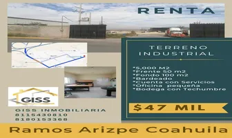 Foto de inmueble en Las Palmas #360, Col. Los Cedros C.P. 25905, Ramos Arizpe