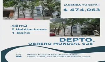 Foto de inmueble en CAL.OBRERO MUNDIAL #628, Col. Atenor Salas C.P. 03010, Benito Juárez