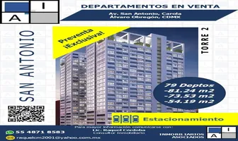 Foto de inmueble en Av San Antonio #S/N, Col. Carola C.P. 01180, Álvaro Obregón