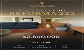 Foto de inmueble en rio lerma #10Int. 201, Col. Cuauhtémoc C.P. 06500, Cuauhtémoc