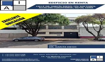 Foto de inmueble en DR GARCIA DIEGO #S/N, Col. Doctores C.P. 06720, Cuauhtémoc