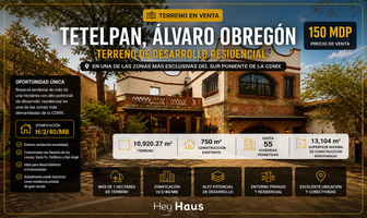 Foto de inmueble en , Col. El Encino del Pueblo Tetelpan C.P. 01708, Álvaro Obregón