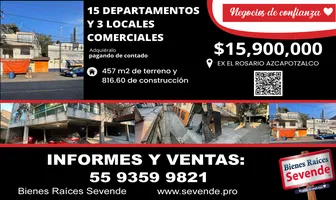 Foto de inmueble en Sin nombre de calle, Col. El Rosario C.P. 02100, Azcapotzalco