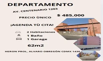 Foto de inmueble en Av. Centenario #0, Col. Heron Proal C.P. 01640, Álvaro Obregón
