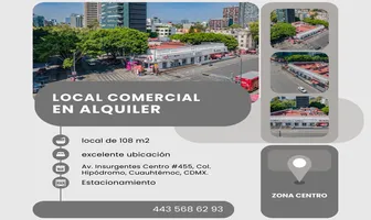 Foto de inmueble en Av. Insurgentes Centro #455, Col. Hipódromo C.P. 06100, Cuauhtémoc