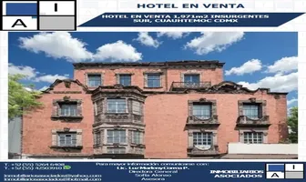 Foto de inmueble en INSURGENTES SUR #389, Col. Hipódromo C.P. 06100, Cuauhtémoc