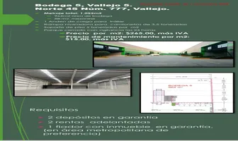 Foto de inmueble en Vallejo 5 Norte 5 #777, Col. Industrial Vallejo C.P. 02300, Azcapotzalco