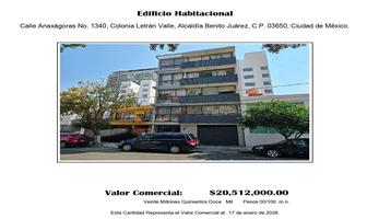Foto de inmueble en Anaxágoras, Col. Letrán Valle C.P. 03650, Benito Juárez