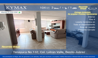 Foto de inmueble en Tenayuca, Col. Letrán Valle C.P. 03650, Benito Juárez