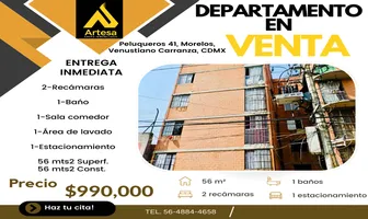 Foto de inmueble en Peluqueros #xxx, Col. Morelos C.P. 06200, Cuauhtémoc