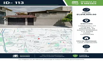 Foto de inmueble en CANAUHTLI #111, Col. Pedregal de Santo Domingo C.P. 04369, Coyoacán
