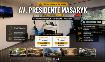Foto de inmueble en MAZARYK, Col. Polanco V Sección C.P. 11560, Miguel Hidalgo