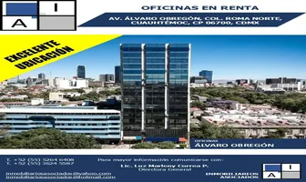 Foto de inmueble en AV ÁLVARO OBREGÓN #S/N, Col. Roma Norte C.P. 06700, Cuauhtémoc