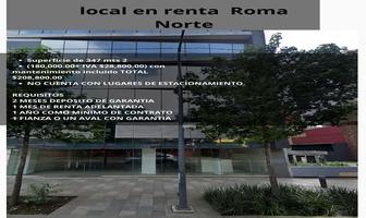 Foto de inmueble en Roma norte, Col. Roma Norte C.P. 06700, Cuauhtémoc