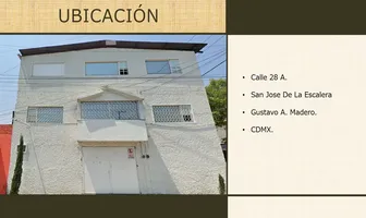 Foto de inmueble en 28 a #14, Col. San José de La Escalera C.P. 07630, Gustavo A. Madero