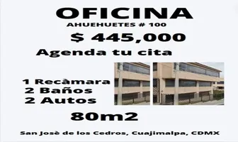 Foto de inmueble en Ahuehuetes #100, Col. San José de los Cedros C.P. 05200, Cuajimalpa de Morelos