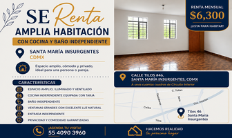 Foto de inmueble en Tilos, Col. Santa Maria Insurgentes C.P. 06430, Cuauhtémoc