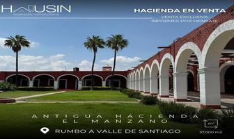 Foto de inmueble en Antigua Hacienda del Manzano Rumbo a Valle de Santiago, Col. Zapote de San Vicente C.P. 38424, Valle de Santiago