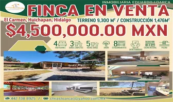 Foto de inmueble en Sin nombre de calle #0, Col. El Carmen C.P. 42420, Huichapan