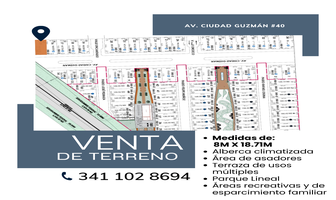 Foto de inmueble en  Paseo México 68. Av., con, Calle Galeana, Ciudad Guzmán, Jalisco, México, Col. Ciudad Guzmán Centro C.P. 49000, Zapotlán el Grande