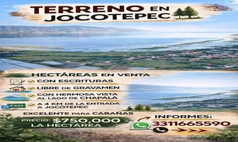 Foto de inmueble en libramiento a mazamitla #S/N, Col. El Crucero C.P. 45806, Jocotepec