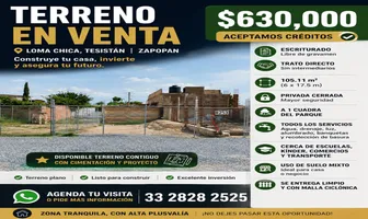 Foto de inmueble en Sin nombre de calle, Col. Loma Chica C.P. 45200, Zapopan