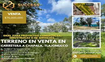 Foto de inmueble en CARRETERA A CHAPALA, Col. Rancho el Zapote C.P. 45640, Tlajomulco de Zúñiga