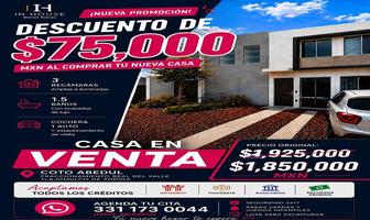 Foto de inmueble en Coto abedul, Col. Valle Real C.P. 45019, Zapopan