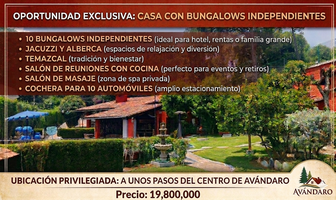 Foto de inmueble en vega del bosque, Col. Avándaro C.P. 51200, Valle de Bravo