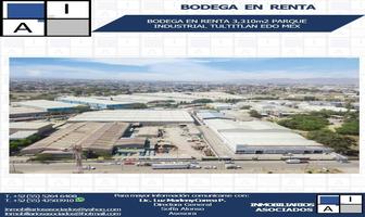 Foto de inmueble en PARQUE INDUSTRIAL, Col. Cartagena C.P. 54918, Tultitlán